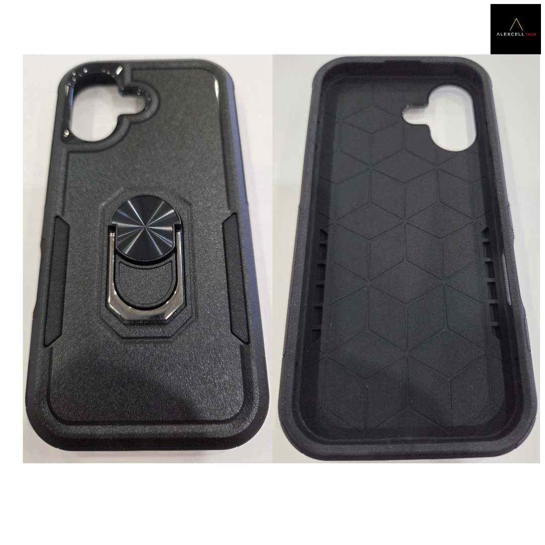 iPhone 17 Case Black / Red / Clear Black
